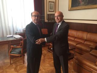 El presidente del TSJCat se reúne con el director de la Oficina Antifraude de Cataluña  